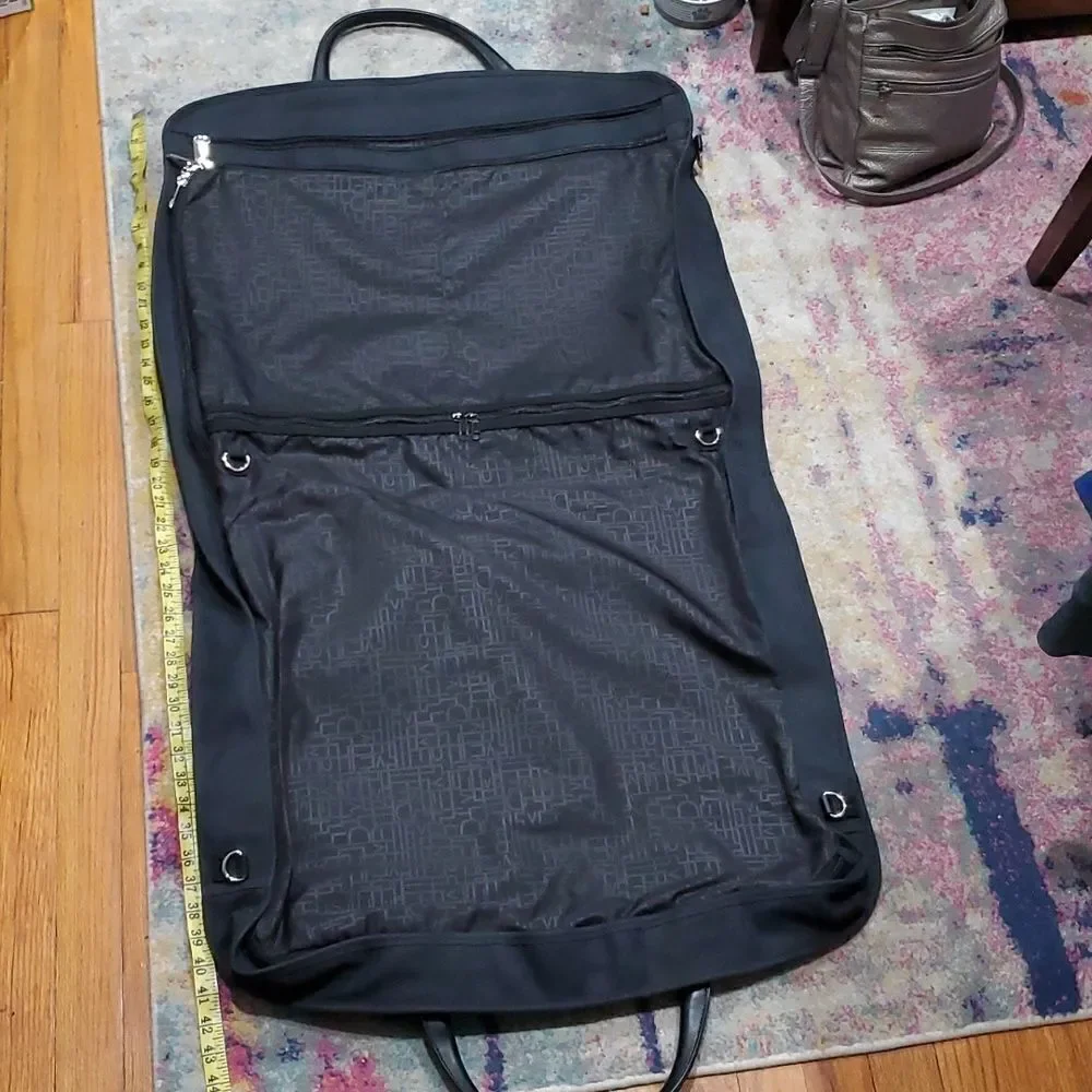 Diane Von Furstenberg Unisex Garment Bag in Black Like New